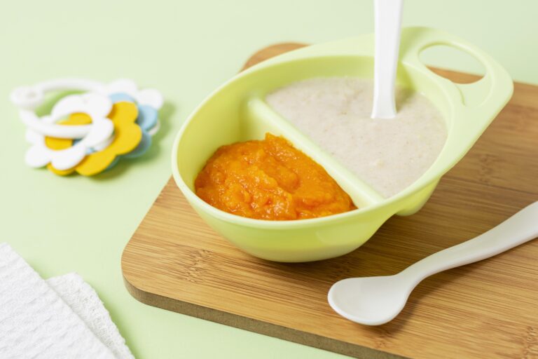 Ingredientes frescos para preparar papinhas da Nestlé caseiras