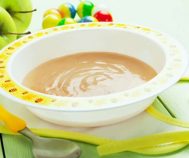 Papinha de maçã e pera para bebês – papinhas de bebês que ajudam na digestão